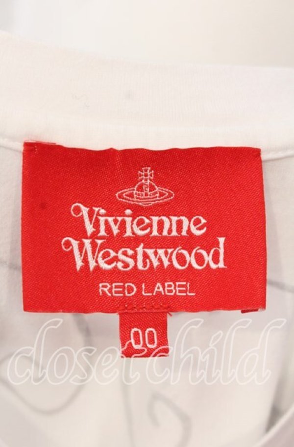 画像5: ヴィヴィアンウエストウッド 中古 / フラワーオーブネックレスプリントTシャツ 00 ホワイト  O-25-09-21-019-ts-IG-ZH (5)