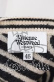 画像6: ヴィヴィアンウエストウッド MAN 中古 / BROCADE FLOWER KNIT ニットソー 46 ベージュ  O-25-09-21-002-to-YM-OS (6)