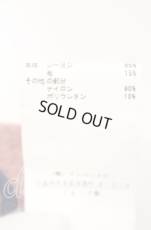 画像6: ANGLOMANIA 中古 / ユニオンジャックメッシュ切リ替エカットワンピース 40 マルチ  O-25-09-21-023-op-YM-OS (6)