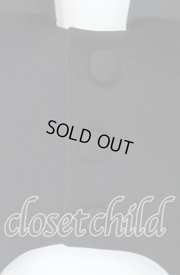 画像2: ヴィヴィアンウエストウッド MAN 中古 / VICTORIAN RADINGジャケット 46 ブラック  O-25-09-21-003-jc-YM-OS (2)