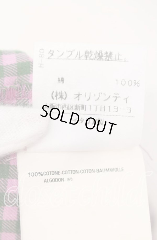 画像6: ヴィヴィアンウエストウッド 中古 / チェックリボンワンピース 40 ピンク系  O-25-09-21-024-op-YM-OS (6)