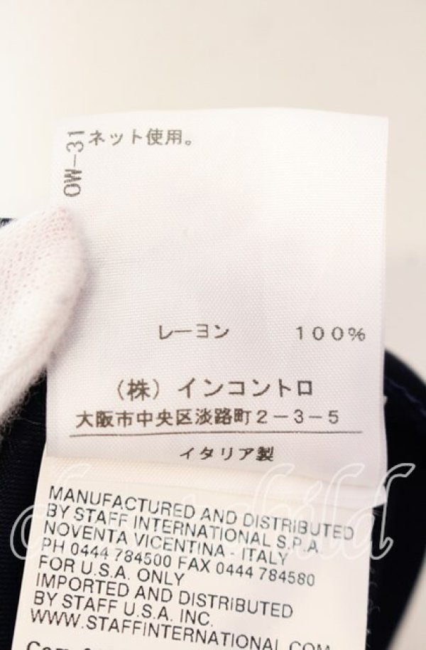 画像5: ヴィヴィアンウエストウッド 中古 / レーヨンシャーリングドレス S ネイビー  O-25-09-21-025-op-YM-OS (5)