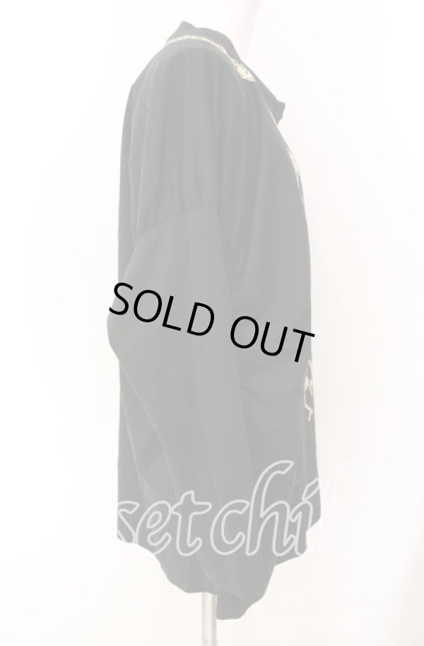 画像4: ヴィヴィアンウエストウッド 中古 / スケルトンプリントカットワンピース 00 ブラック  O-25-09-21-031-op-IG-OS (4)