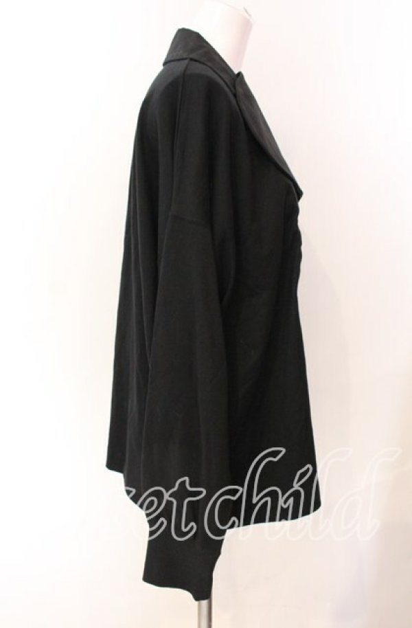 画像4: ヴィヴィアンウエストウッド 中古 / コットン度詰ジャージートップ  ブラック  O-25-09-21-032-to-IG-OS (4)