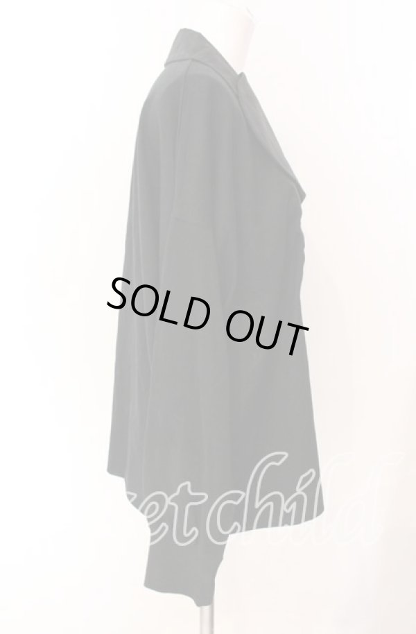 画像4: ヴィヴィアンウエストウッド 中古 / コットン度詰ジャージートップ  ブラック  O-25-09-21-032-to-IG-ZH (4)