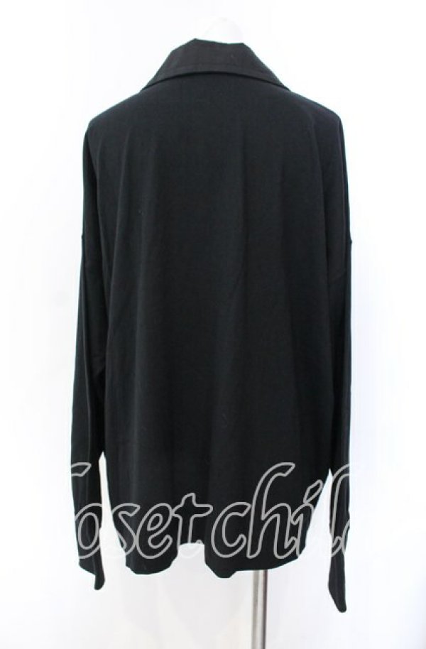 画像5: ヴィヴィアンウエストウッド 中古 / コットン度詰ジャージートップ  ブラック  O-25-09-21-032-to-IG-OS (5)