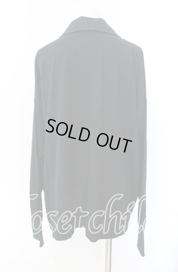 画像5: ヴィヴィアンウエストウッド 中古 / コットン度詰ジャージートップ  ブラック  O-25-09-21-032-to-IG-ZH (5)