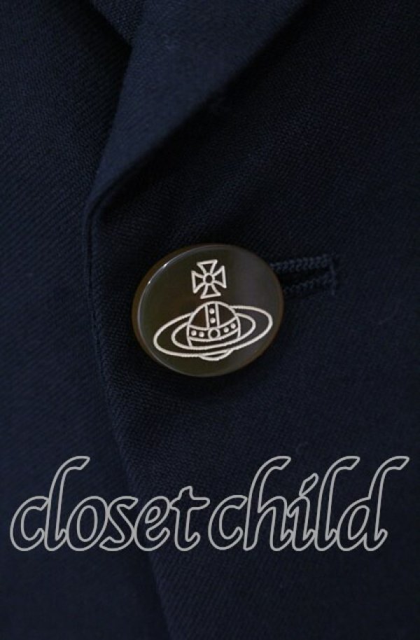 画像2: ヴィヴィアンウエストウッド MAN 中古 / DLジャケット 44 ブラック  O-25-09-21-004-jc-YM-OS (2)