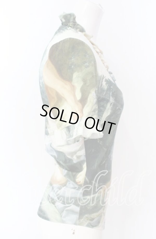 画像4: ヴィヴィアンウエストウッド 中古 / Boucher Sweetheart Top トップス  グリーン系  O-25-09-21-035-to-IG-OS (4)