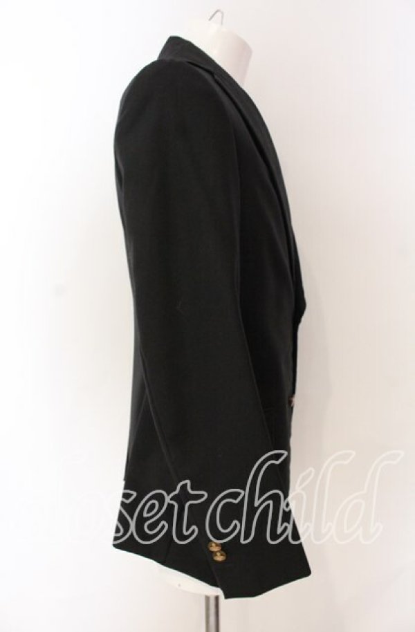 画像3: ヴィヴィアンウエストウッド MAN 中古 / DLジャケット 44 ブラック  O-25-09-21-004-jc-YM-OS (3)