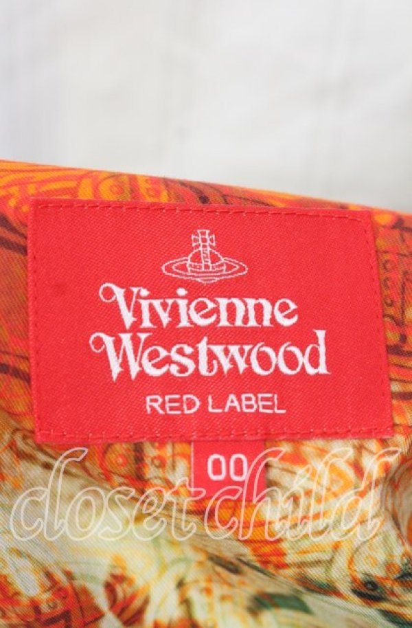 画像5: ヴィヴィアンウエストウッド 中古 / ビエラRussian Flower PT ワンピース  オレンジ  O-25-09-21-038-op-IG-OS (5)
