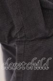 画像4: ヴィヴィアンウエストウッド 中古 / 単色オーブ刺繍丸襟ボタンダウンシャツ 1 チャコールグレー  O-25-09-21-040-bl-YM-OS (4)
