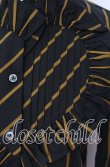 画像2: ヴィヴィアンウエストウッド 中古 / ストライプラブフリルシャツ 01 ブラック  O-25-09-21-043-bl-YM-OS (2)