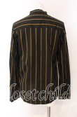 画像5: ヴィヴィアンウエストウッド 中古 / ストライプラブフリルシャツ 01 ブラック  O-25-09-21-043-bl-YM-OS (5)