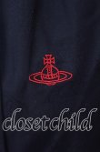 画像2: ヴィヴィアンウエストウッド 中古 / オーガニックオーブジャカードギャザーボウタイシャツ 02 ブラック  O-25-09-21-045-bl-IG-OS (2)