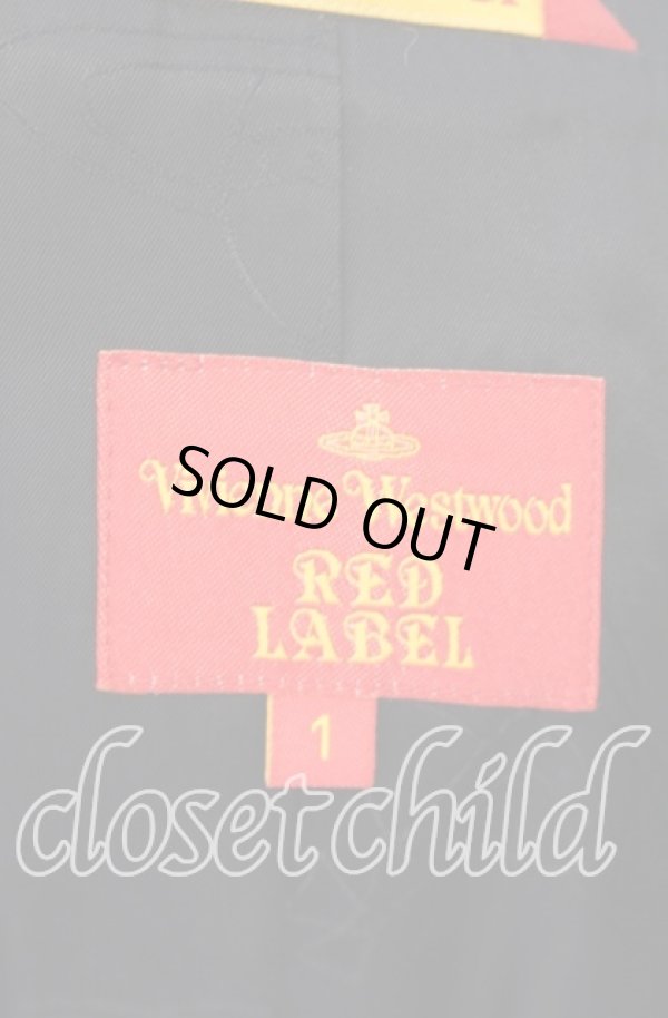 画像6: ヴィヴィアンウエストウッド 中古 / ピンストライプベッティーナジャケット 1 ブラック  O-25-09-21-049-jc-IG-OS (6)