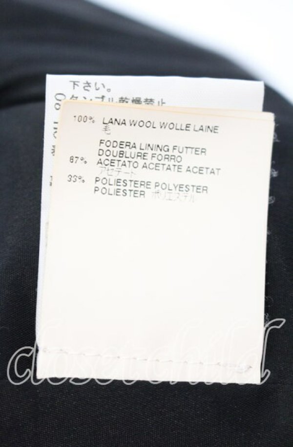 画像6: ヴィヴィアンウエストウッド 中古 / ストライプ3Bジャケット 38 ブラック  O-25-09-21-050-jc-YM-OS (6)