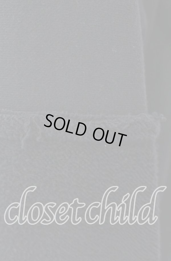 画像3: ヴィヴィアンウエストウッド 中古 / 裏毛ナッピング起毛パネル切替トップ＆チュニック  ブラック  O-25-09-21-051-op-IG-OS (3)