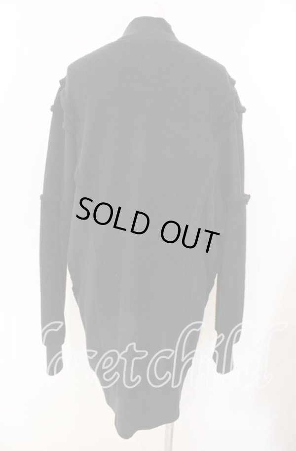 画像6: ヴィヴィアンウエストウッド 中古 / 裏毛ナッピング起毛パネル切替トップ＆チュニック  ブラック  O-25-09-21-051-op-IG-OS (6)