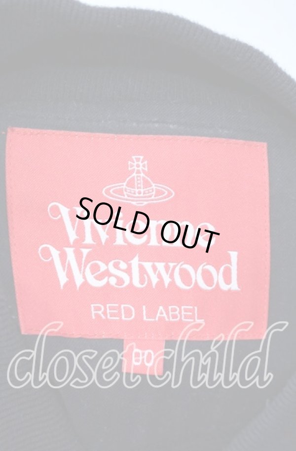 画像7: ヴィヴィアンウエストウッド 中古 / 裏毛ナッピング起毛パネル切替トップ＆チュニック  ブラック  O-25-09-21-051-op-IG-OS (7)