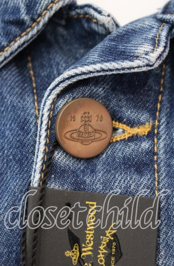 画像2: ANGLOMANIA 中古 / TYPE 3 JACKET ジャケット M インディゴ  O-25-09-21-052-jc-IG-OS (2)