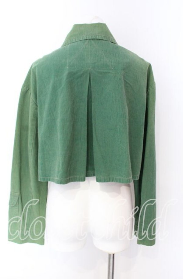 画像5: ヴィヴィアンウエストウッド 中古 / ショートジャケット  グリーン  O-25-09-21-053-jc-IG-OS (5)