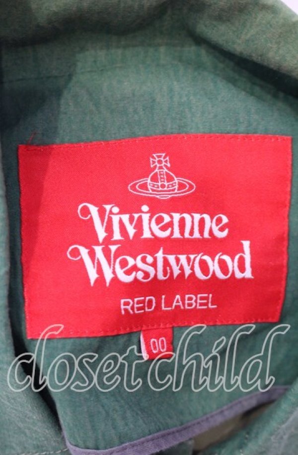 画像6: ヴィヴィアンウエストウッド 中古 / ショートジャケット  グリーン  O-25-09-21-053-jc-IG-OS (6)