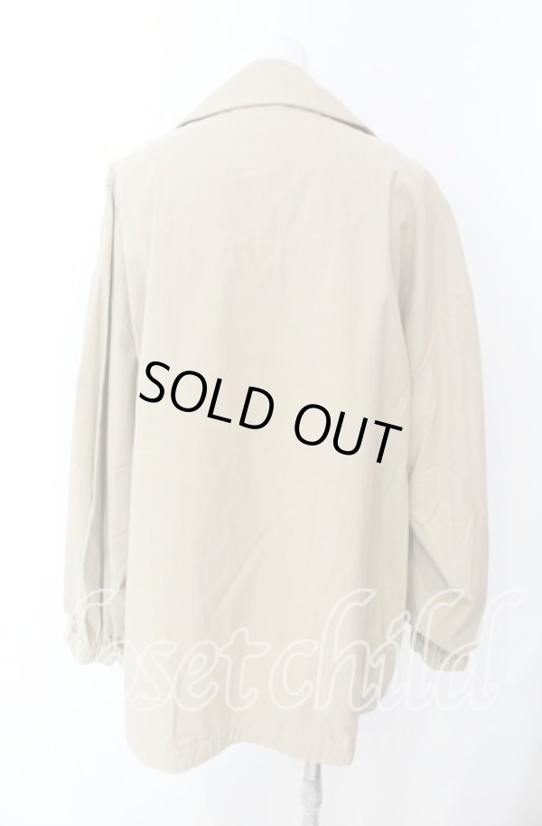 画像4: ヴィヴィアンウエストウッド 中古 / 馬布ヴィンテージフィニッシュラブフリルブルゾン 00 ベージュ  O-25-09-21-054-jc-YM-OS (4)