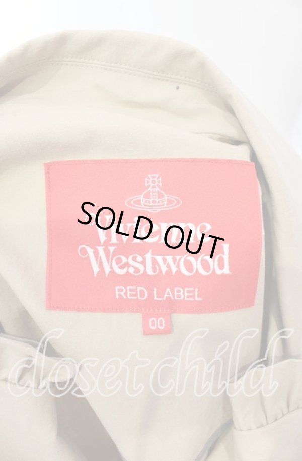 画像5: ヴィヴィアンウエストウッド 中古 / 馬布ヴィンテージフィニッシュラブフリルブルゾン 00 ベージュ  O-25-09-21-054-jc-YM-OS (5)