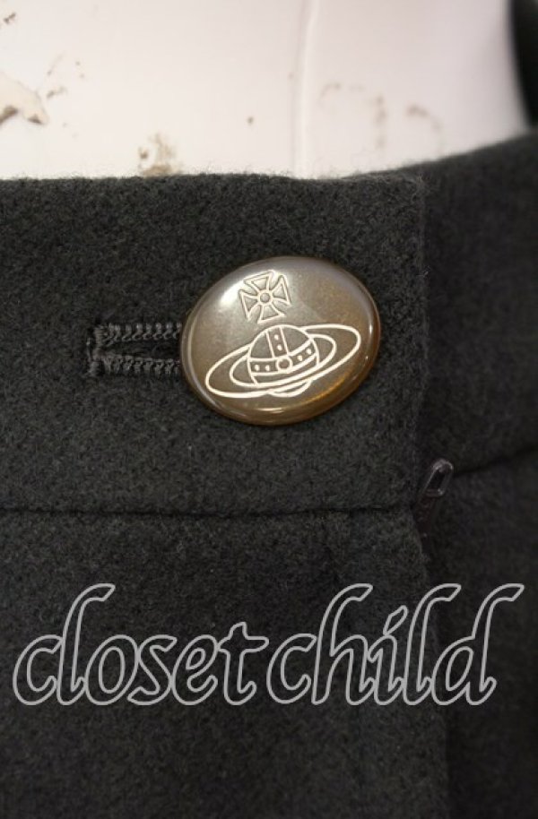 画像2: ヴィヴィアンウエストウッド 中古 / 変形ドレープスカート 2 グレー  O-25-09-21-057-sk-YM-OS (2)