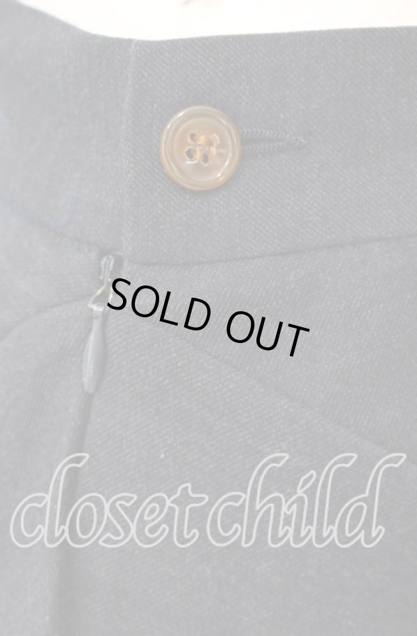 画像2: ヴィヴィアンウエストウッド 中古 / ウールミニスカート 40 ネイビー  O-25-09-21-059-sk-IG-OS (2)