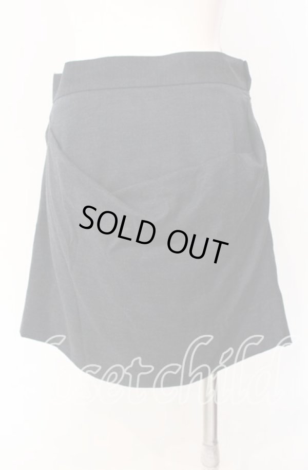 画像4: ヴィヴィアンウエストウッド 中古 / ウールミニスカート 40 ネイビー  O-25-09-21-059-sk-IG-OS (4)