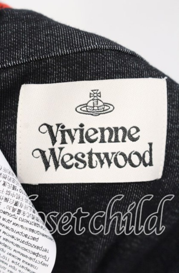 画像5: ヴィヴィアンウエストウッド 中古 / MEANINGLESS Pleat Skirt スカート S ブラック×マルチ  O-25-09-21-060-sk-IG-OS (5)