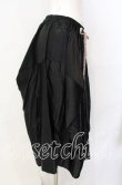 画像3: ヴィヴィアンウエストウッド 中古 / レーヨンコットンサテンレクタングルスカート 00 ブラック  O-25-09-21-061-sk-IG-OS (3)