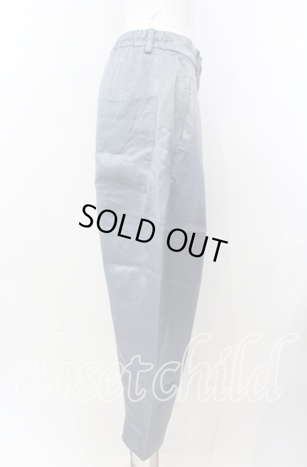 画像3: ヴィヴィアンウエストウッド 中古 / サテントラウザーズパンツ 00 ブルー  O-25-09-21-064-pa-IG-OS (3)