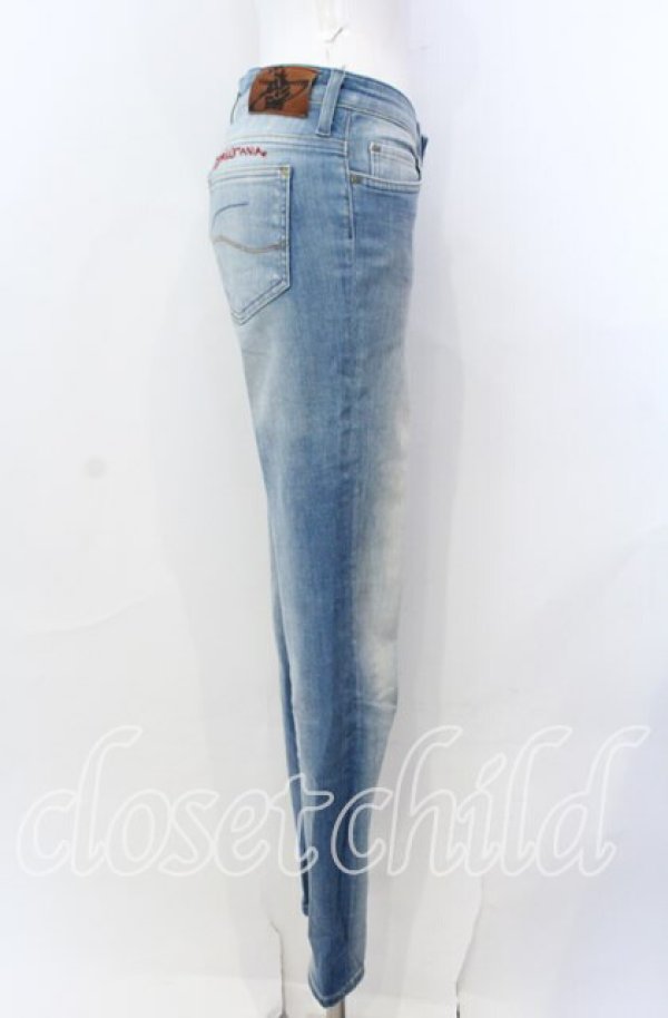 画像5: ヴィヴィアンウエストウッド Anglomania and Lee 中古 /INNY JEAN デニムパンツ W27L33 インエディゴ  O-25-09-21-066-pa-YM-ZH (5)