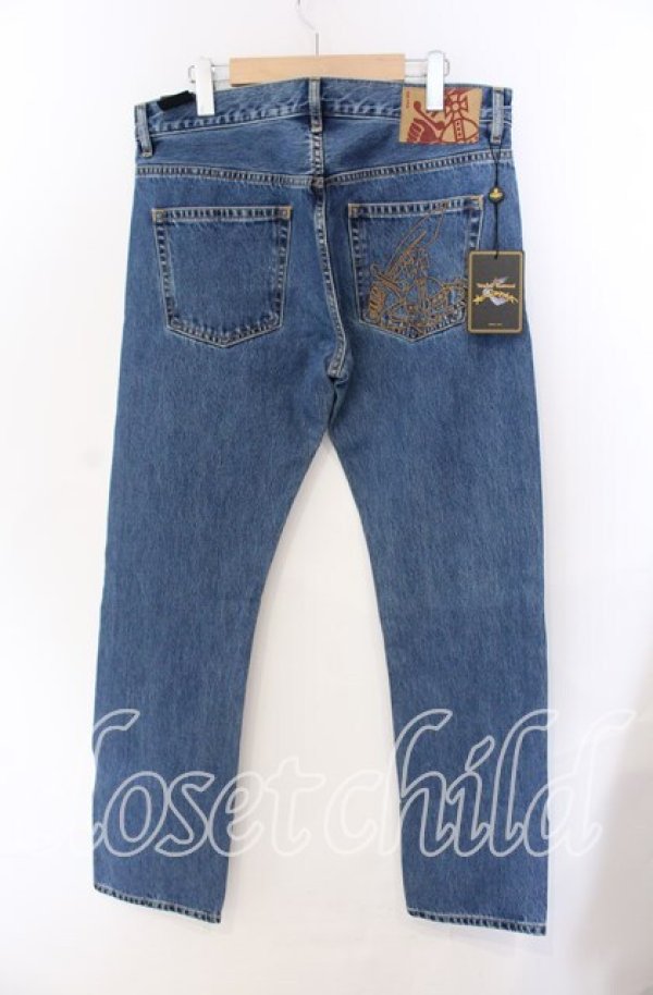 画像4: ANGLOMANIA 中古 / HARRIS JEANS ジーンズ W32 インディゴ  O-25-09-21-068-pa-IG-ZH (4)