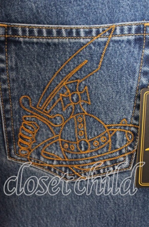 画像5: ANGLOMANIA 中古 / HARRIS JEANS ジーンズ W32 インディゴ  O-25-09-21-068-pa-IG-ZH (5)