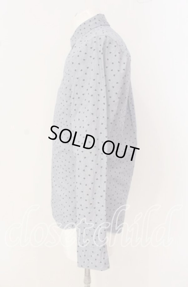 画像3: ヴィヴィアンウエストウッド MAN 中古 / ジャートジャガードクラシックシャツ 44 ブルー  O-25-09-21-074-bl-IG-OS (3)