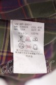 画像6: ヴィヴィアンウエストウッド MAN 中古 / チェックオジークラークシャツ 44 パープル×グリーン  O-25-09-21-075-bl-IG-OS (6)