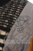 画像2: ヴィヴィアンウエストウッド 中古 / ブランケットチェックブロッキングバファージャケット 00 グレーｘマスタード  O-25-09-21-078-co-YM-OS (2)