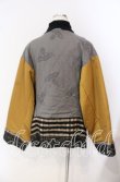 画像4: ヴィヴィアンウエストウッド 中古 / ブランケットチェックブロッキングバファージャケット 00 グレーｘマスタード  O-25-09-21-078-co-YM-OS (4)
