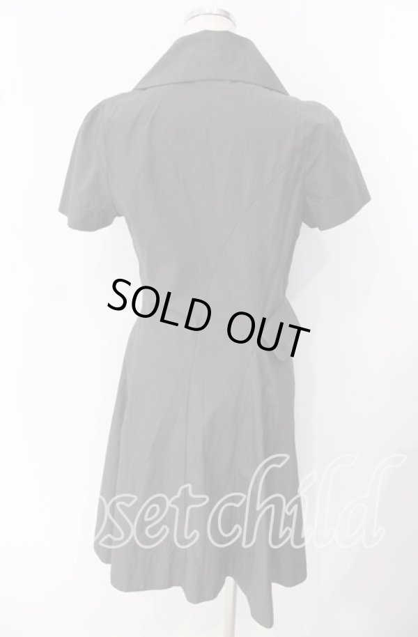 画像4: ヴィヴィアンウエストウッド 中古 / フロントZIP半袖ワンピース 2 グレー  O-25-09-21-079-op-IG-ZH (4)