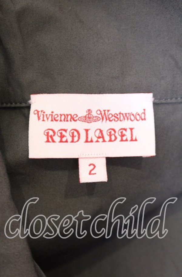 画像5: ヴィヴィアンウエストウッド 中古 / フロントZIP半袖ワンピース 2 グレー  O-25-09-21-079-op-IG-OS (5)