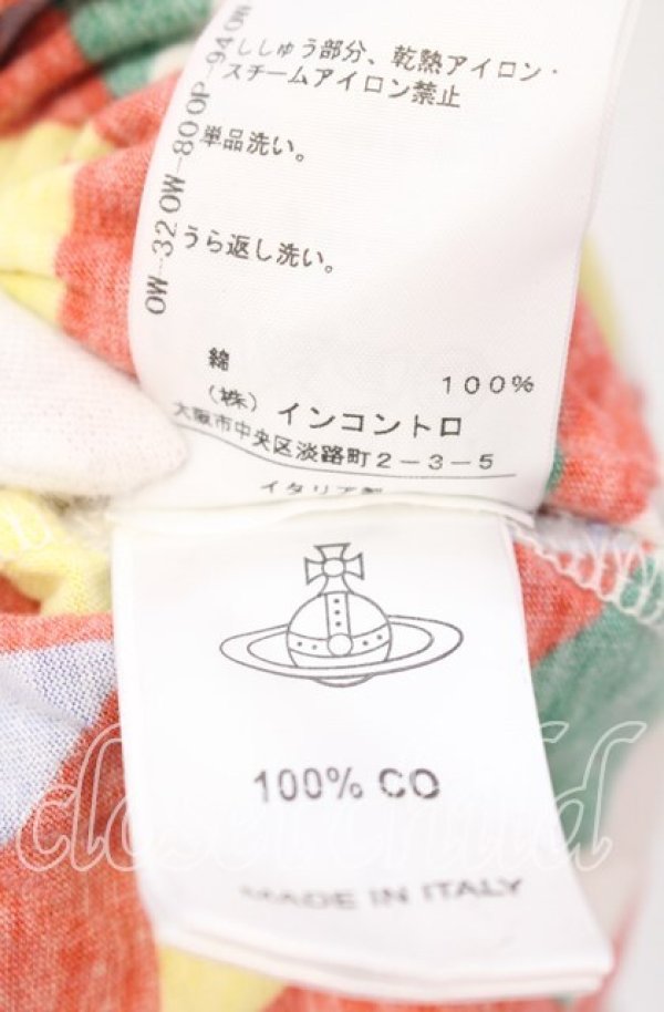 画像6: ANGLOMANIA 中古 / 総柄カットソー S マルチカラー  O-25-09-21-008-to-IG-OS (6)