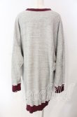 画像4: ヴィヴィアンウエストウッド 中古 / EMBROIDERY BIG スウェット 00 グレー  O-25-09-21-081-to-YM-OS (4)