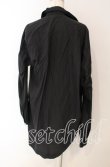 画像4: Worlds End 中古 / CHAOS変形シャツ  ブラック  O-25-09-21-085-bl-IG-OS (4)