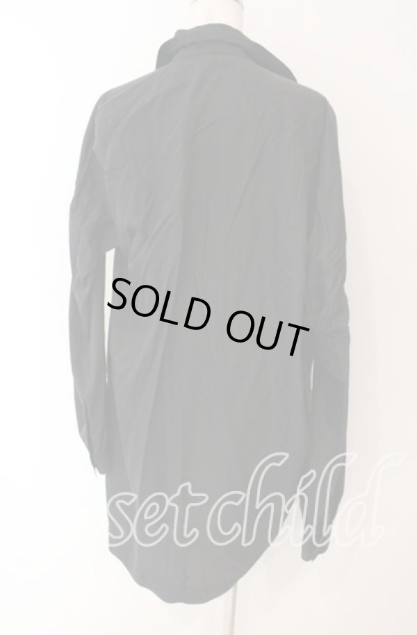 画像4: Worlds End 中古 / CHAOS変形シャツ  ブラック  O-25-09-21-085-bl-IG-ZH (4)