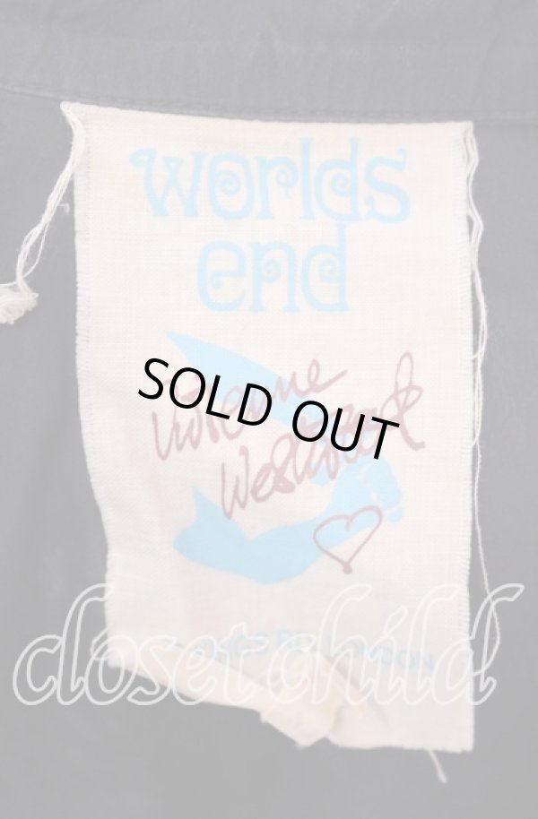 画像5: Worlds End 中古 / CHAOS変形シャツ  ブラック  O-25-09-21-085-bl-IG-ZH (5)