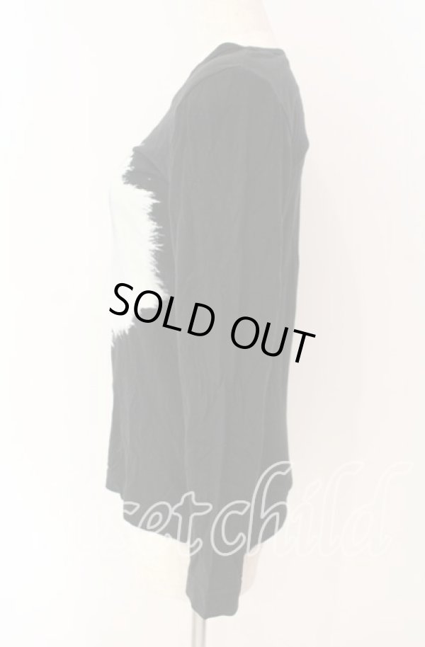 画像3: ヴィヴィアンウエストウッド 中古 / ペルシャプリントカットソー 2 ブラック  O-25-09-21-086-to-IG-OS (3)